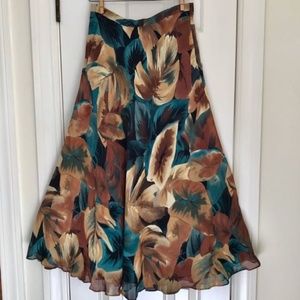 Jones New York Silk Maxi Skirt from the 90’s